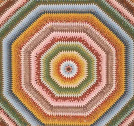 Sonnenstrahlen-Quilt